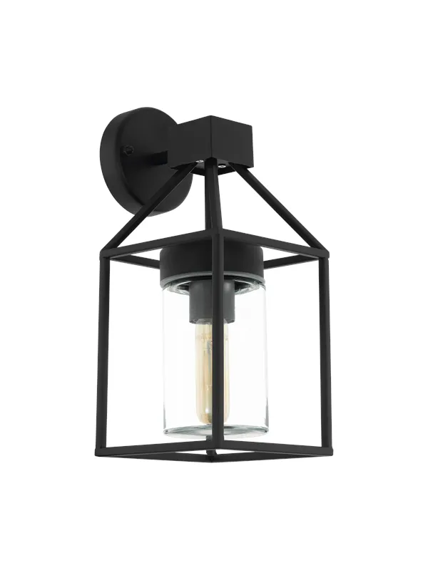 EGLO TRECATE outdoor wall lamp black