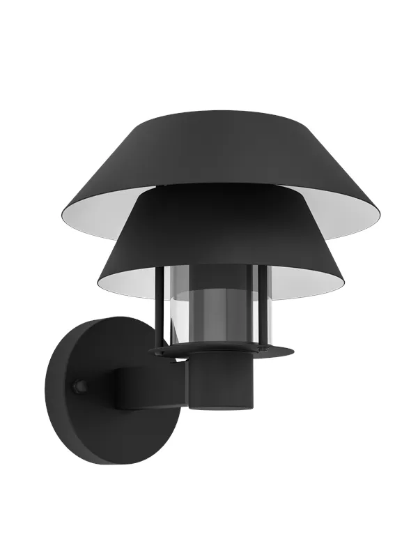 EGLO CHIAPPERA outdoor wall lamp black
