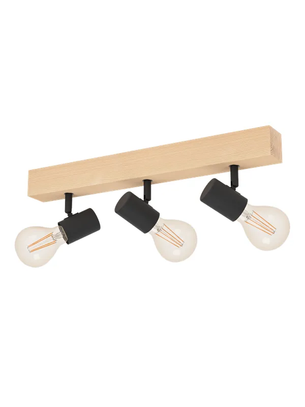 EGLO TOWNSHEND 3 spot track brown/black