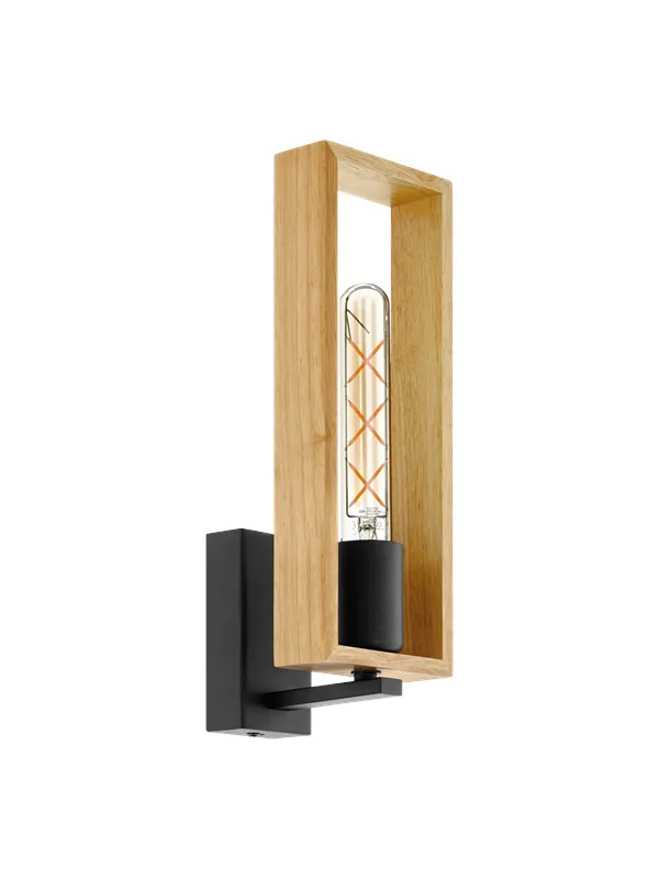 EGLO LITTLETON wall lamp black