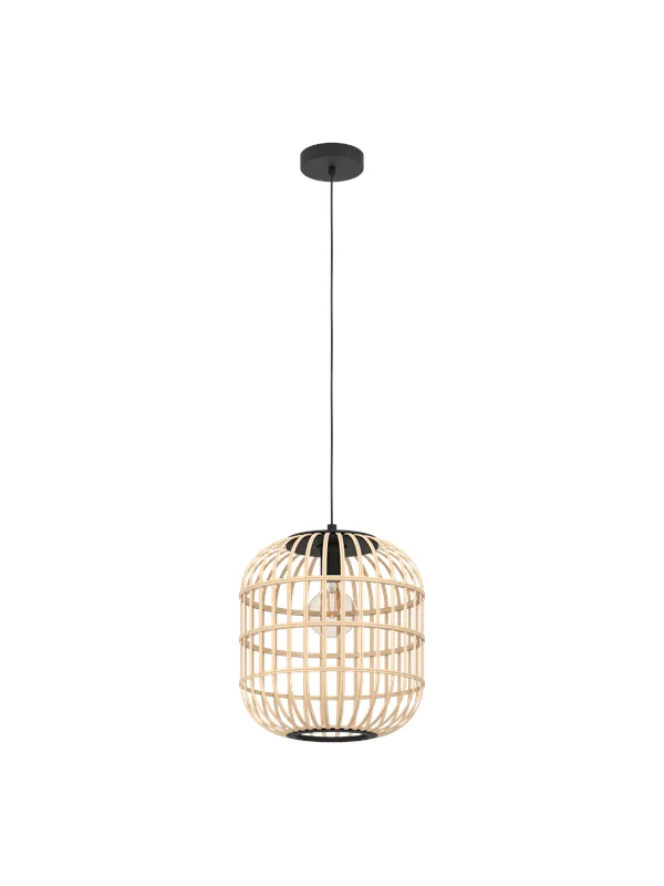 EGLO BORDESLEY pendant light black