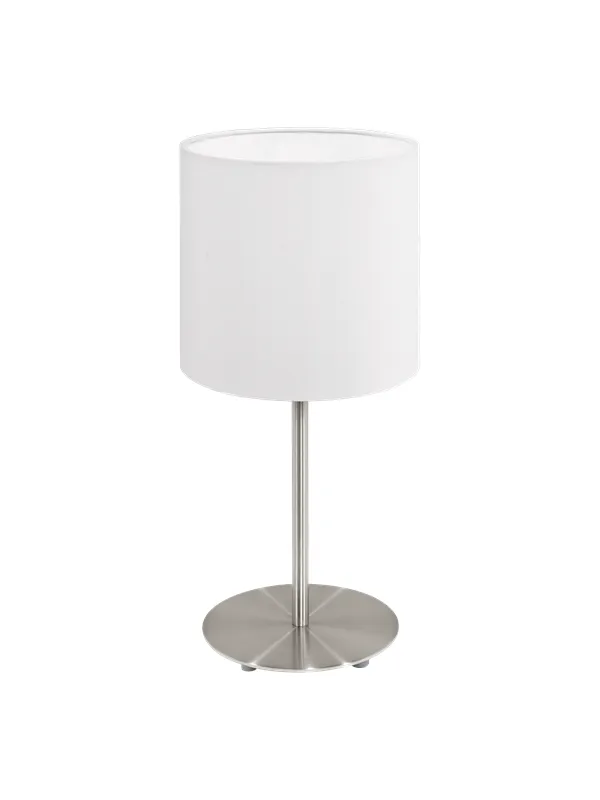 EGLO PASTERI table light  satin nickel