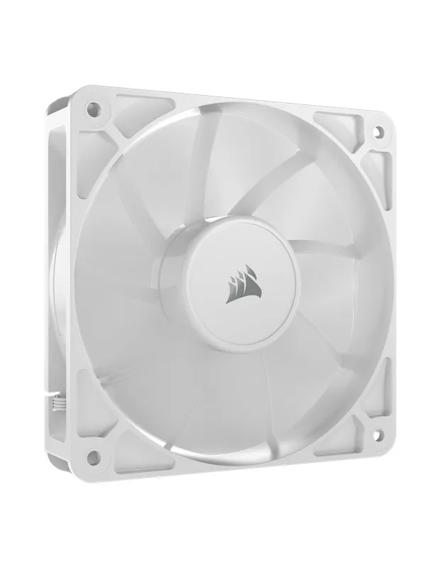 Corsair RS120 - Kabinettvifte - 120mm - Hvit - 36 dBA