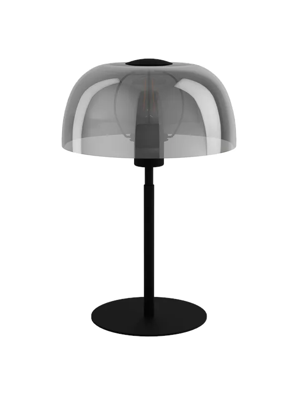 EGLO SOLO 2 table lamp black/smoke