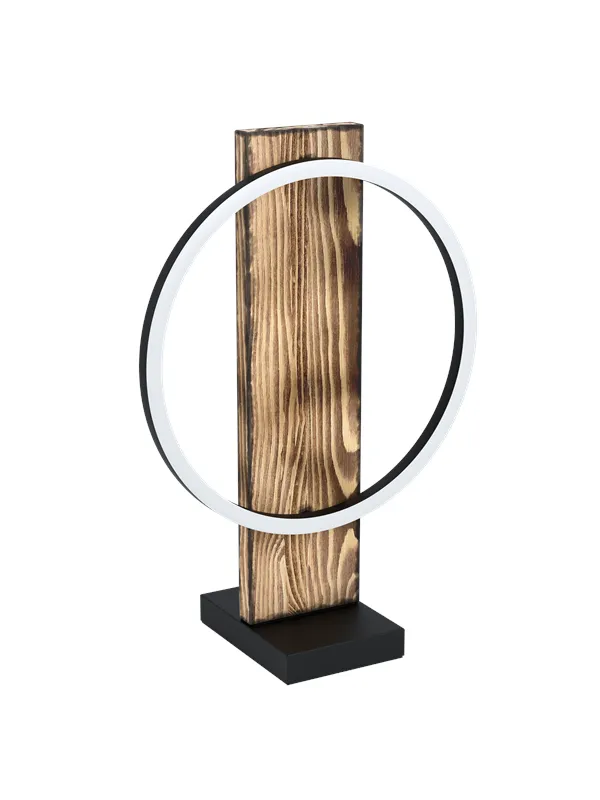 EGLO BOYAL table lamp black/rustic brown