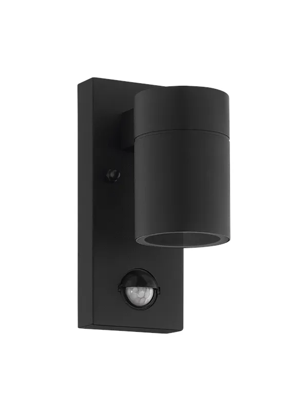EGLO RIGA 5 outdoor wall lamp with sensor chrome