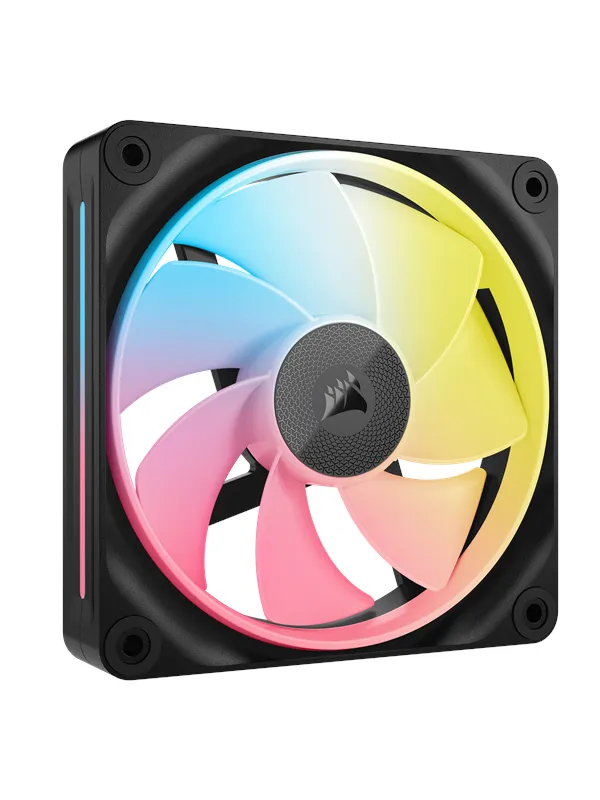 Corsair iCUE LINK LX120-R - Kabinettvifte - 120mm - Svart - 37 dBA