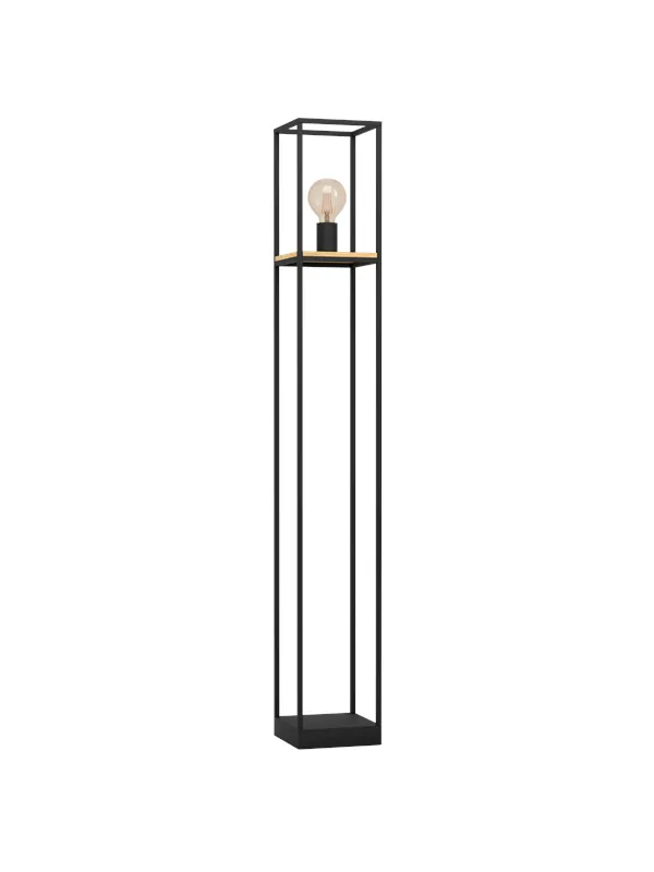 EGLO LIBERTAD floor lamp black/brown