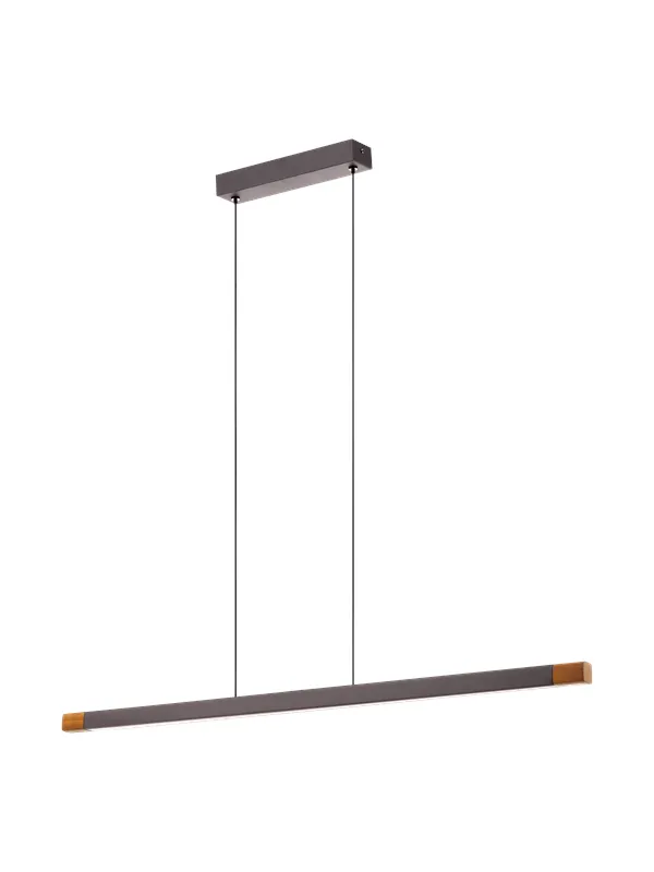 EGLO LISCIANA long table pendant 875 mm grey