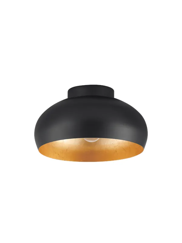 EGLO MOGANO 2 ceiling lamp Ø280 mm black/gold