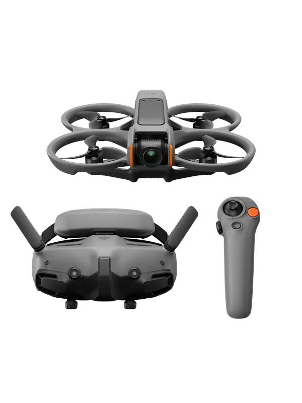DJI - Avata 2 Fly More Combo + Goggles 3 & RC Motion 3 - 377 g - C1