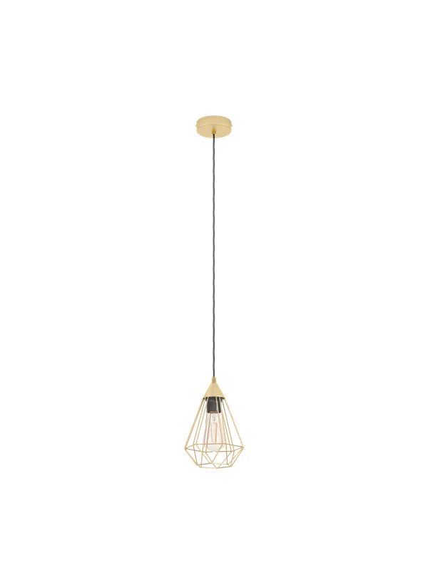 EGLO TARBES pendant light Ø175 mm brushed brass