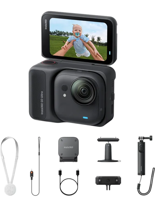 Insta360 GO Ultra Creator Bundle - Midnight Black