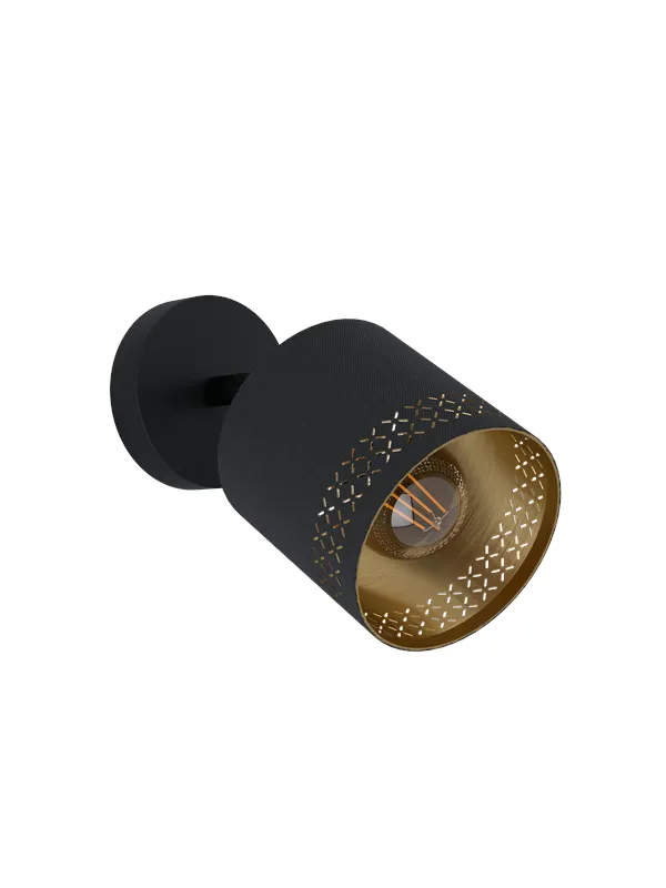 EGLO ESTEPERRA spot black/gold
