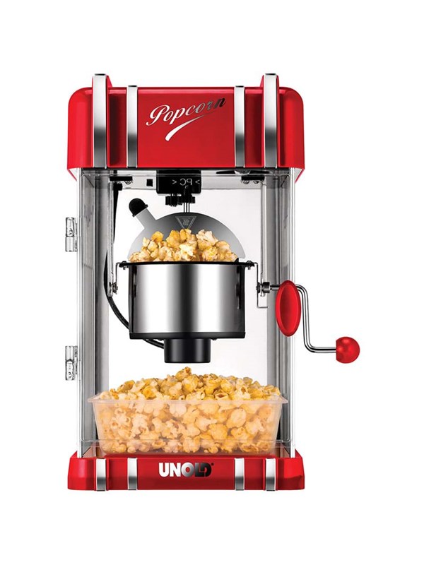 Unold Retro popcorn maker - red metallic