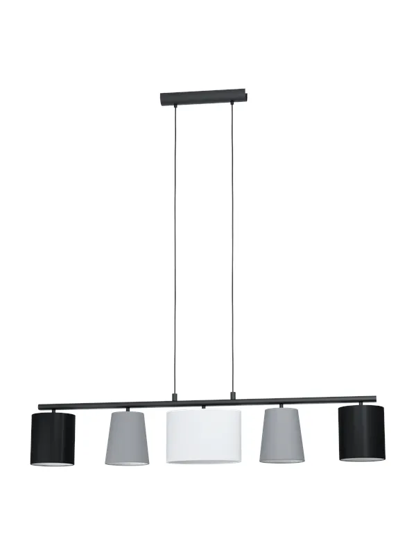 EGLO ALMEIDA 1 long table pendant black