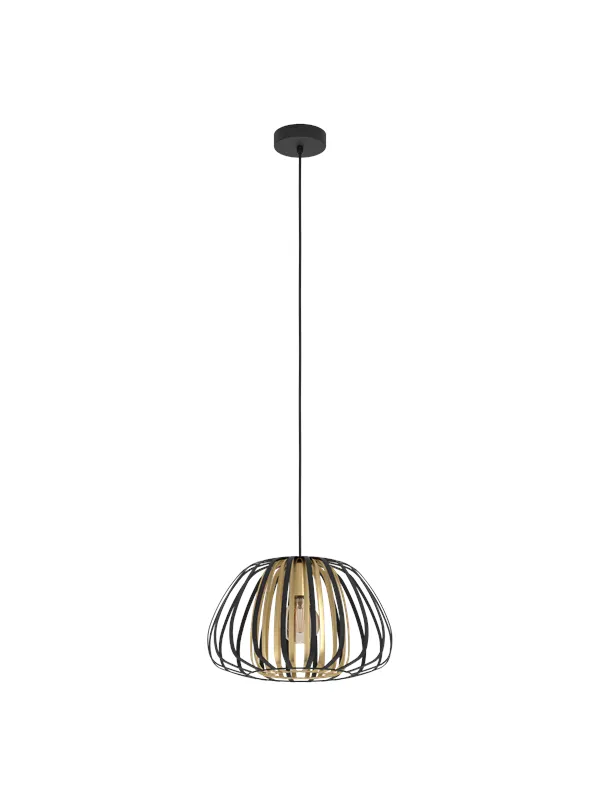 EGLO ENCINITOS pendant light black/gold