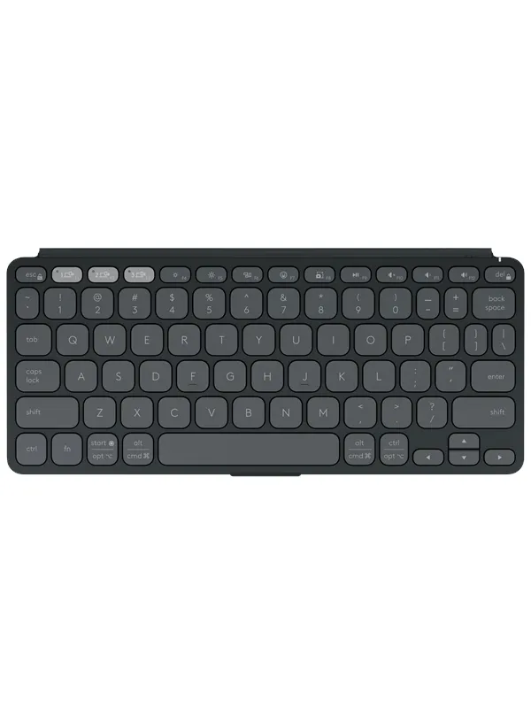 Logitech Keys-To-Go 2 Universal Portable Wireless Keyboard - Graphite - Tastatur - Nordisk - Svart