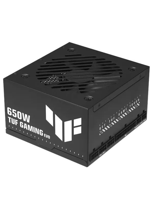 ASUS TUF GAMING Bronze 650 EVO 2026 Strømforsyning (PSU) - 650 Watt - 120 mm - ATX 3.1 - 80 Plus Bronze sertifisert