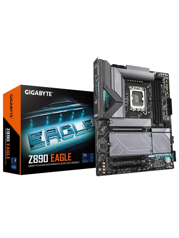 GIGABYTE Z890 EAGLE Hovedkort - Intel Z890 - Intel LGA1851 socket - DDR5 RAM - ATX