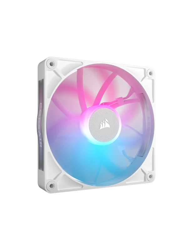 Corsair iCUE LINK RX140 RGB - Kabinettvifte - 140mm - Hvit med RGB-lys - 36 dBA