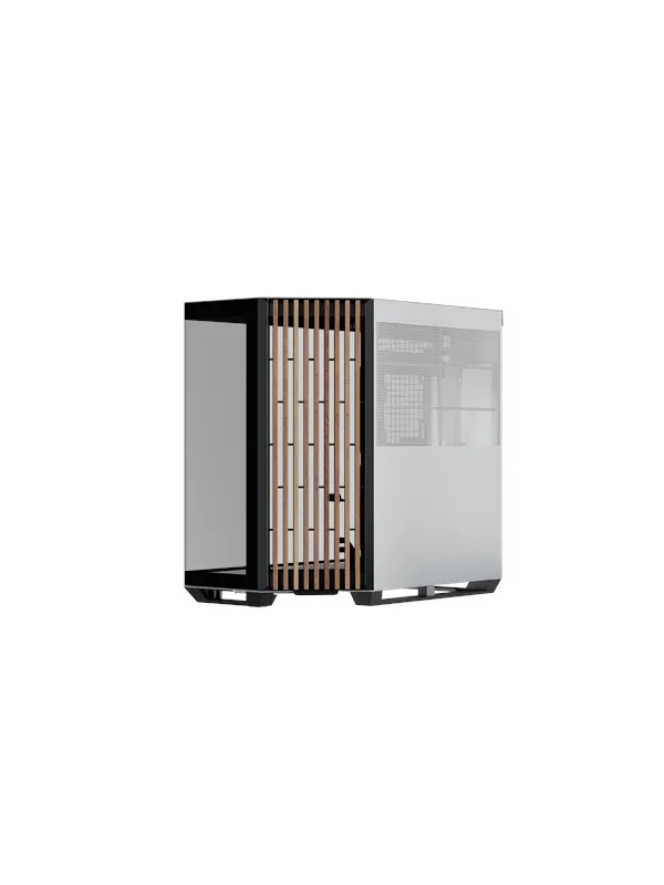APNX V1 Black/White/Wood - Kabinett - Miditower - Hvit