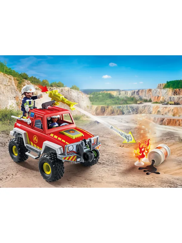 Playmobil Brannbil