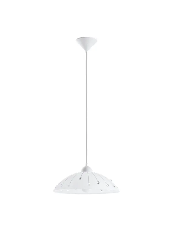 EGLO VETRO pendant white/crystal