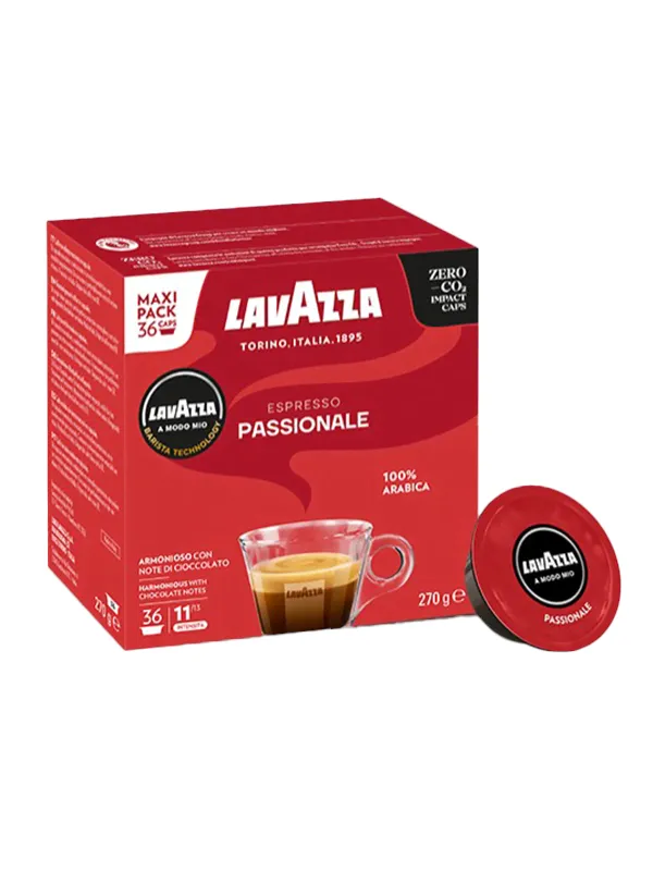 Lavazza A Modo Mio Passionale caps - 36 pcs