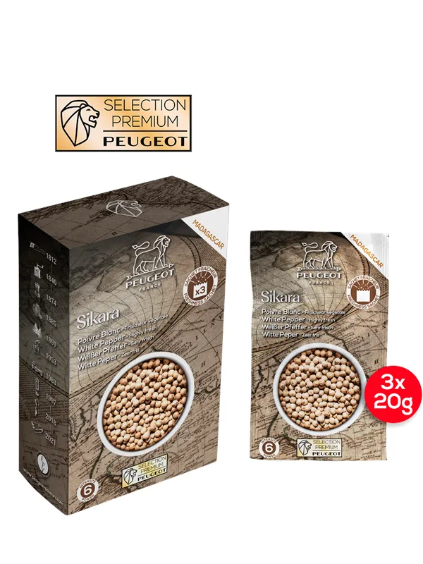 Peugeot Sikara White pepper 60g