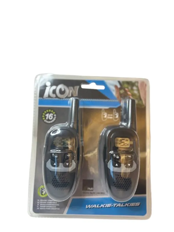 ICON Walkie Talkies PMR 8 km 16 ch.