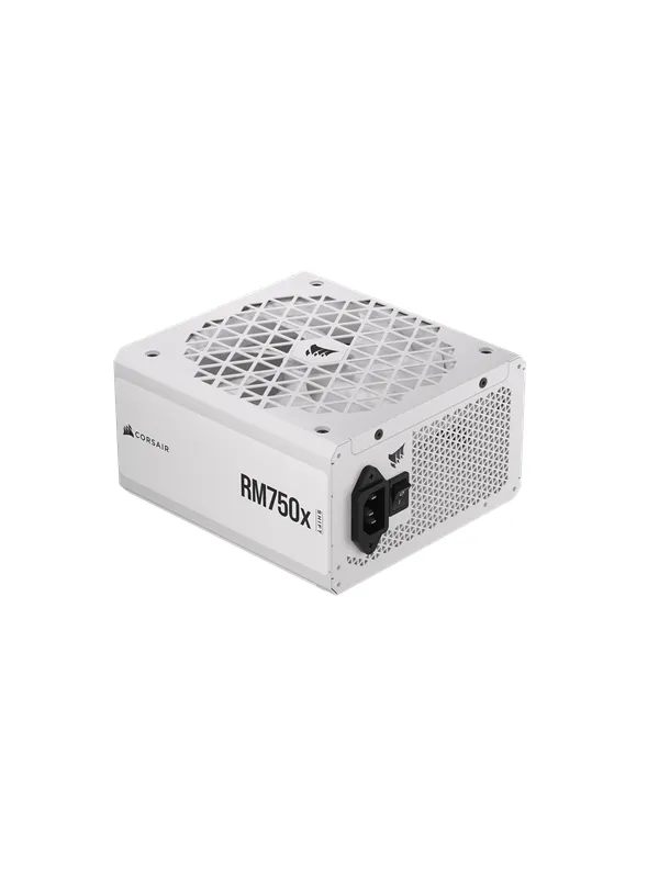 Corsair RM750x SHIFT White Strømforsyning (PSU) - 750 Watt - 140 mm - ATX 3.0 - 80 Plus Gold sertifisert
