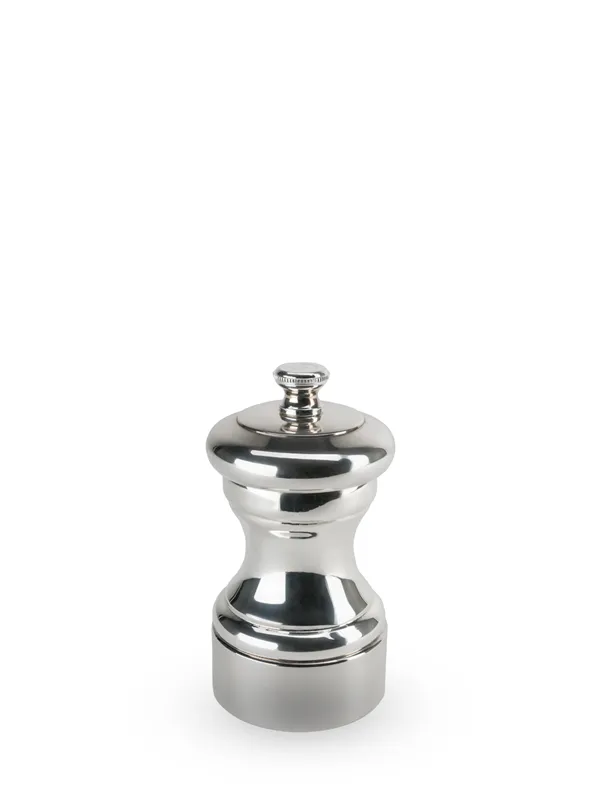 Peugeot Mignonette salt grinder silver plated 10 cm
