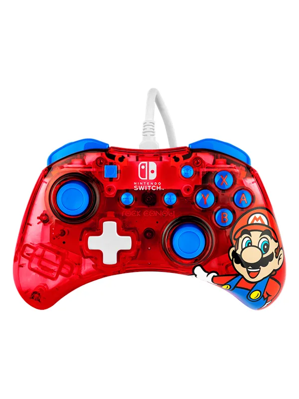 PDP Rock Candy Wired Controller - Mario - Wired Controller - Nintendo Switch