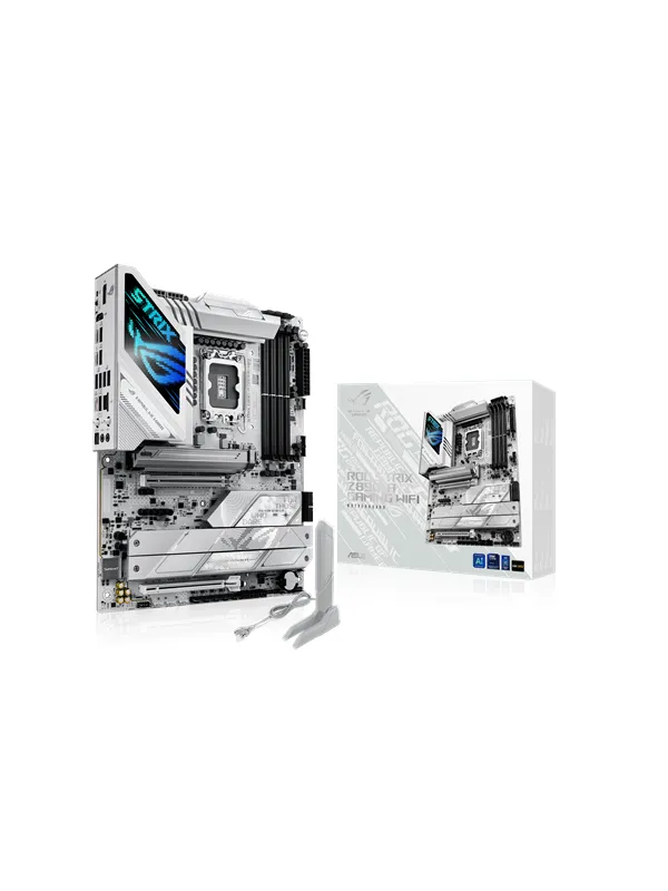 ASUS ROG STRIX Z890-A GAMING WIFI Hovedkort - Intel Z890 - Intel LGA1851 socket - DDR5 RAM - ATX