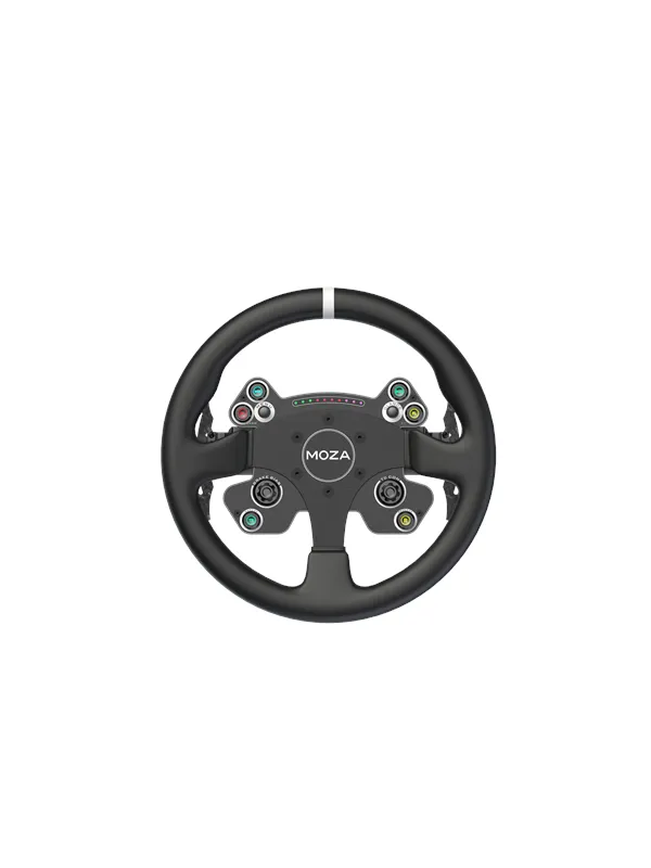 Moza Racing CS V2P Steering Wheel - Leather (33 cm) - Wired Wheel - PC