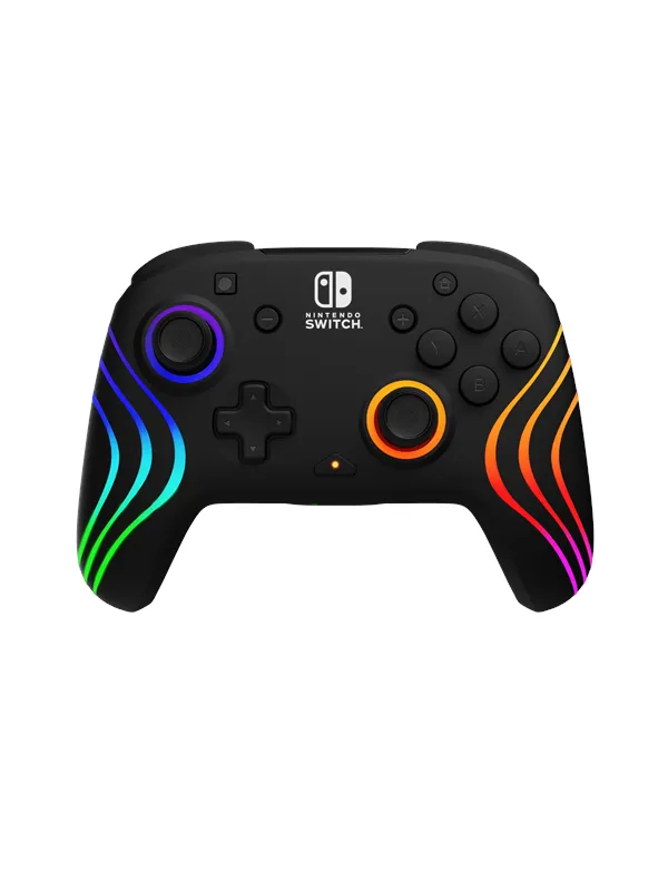 PDP Afterglow Wave - Black - Wireless - Wireless Controller - Nintendo Switch