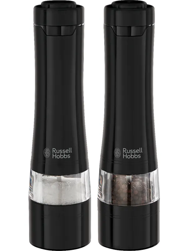 Russell Hobbs Black Salt & Pepper Grinders