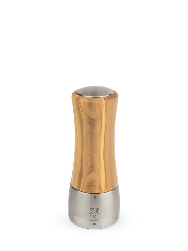 Peugeot Mattress U Select Z salt grinder stainless steel/olive wood 16 cm