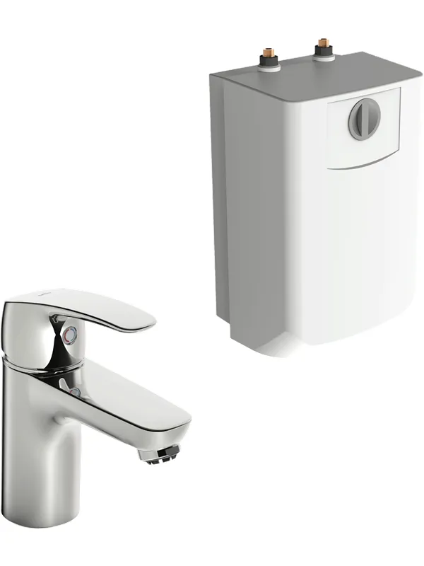 Oras safira washbasin faucet with water heater