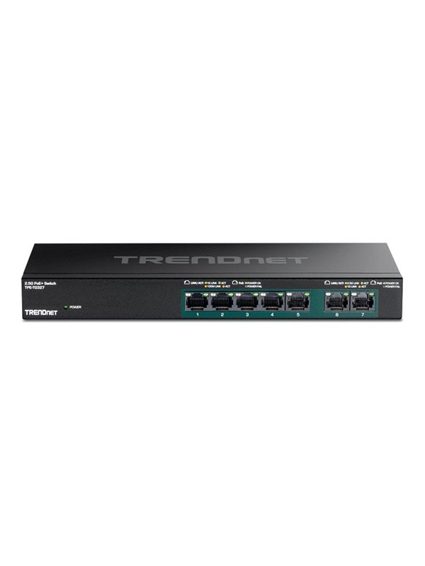 TRENDnet TPE-TG327 7-Port Multi-Gig PoE+ Switch