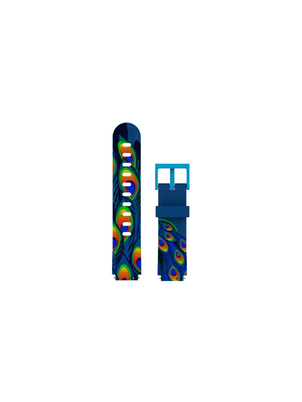 Xplora XGO3 Strap - Blue Peacock
