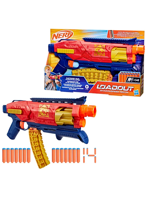 NERF Loadout Shadowspeed Recon Blaster