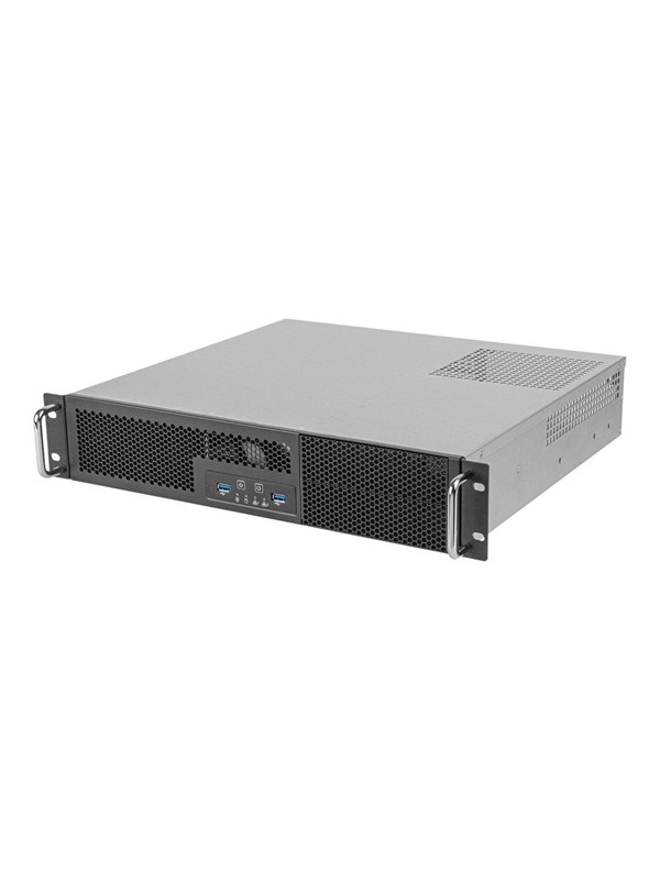 SilverStone RM23-502-MINI - Kabinett - Server (Rack) - Svart