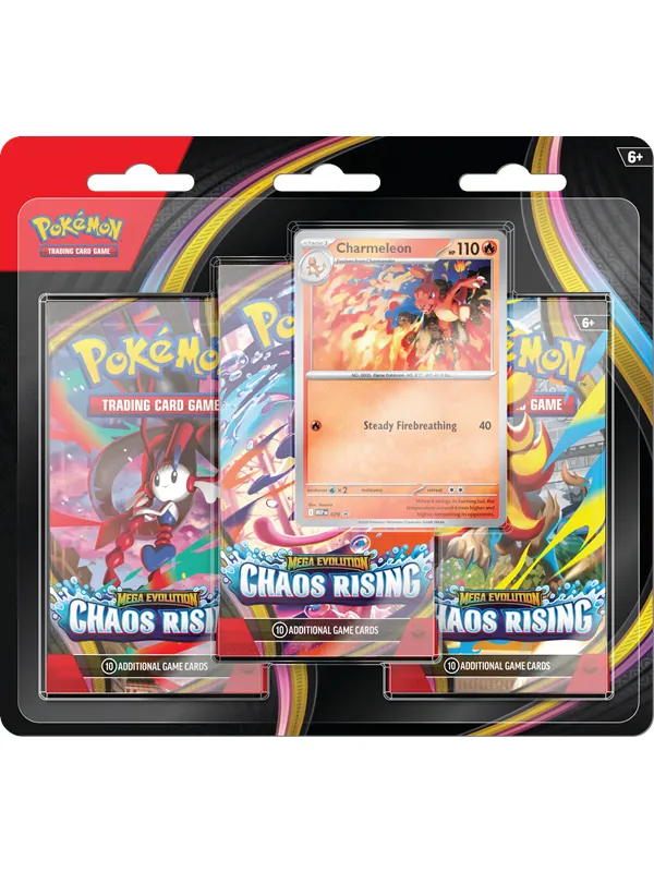 Pokemon Mega Evolution - Chaos Rising boosterpakker