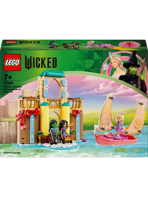 LEGO Wicked 75681 Glinda, Elphaba og Nessarose på Shiz University