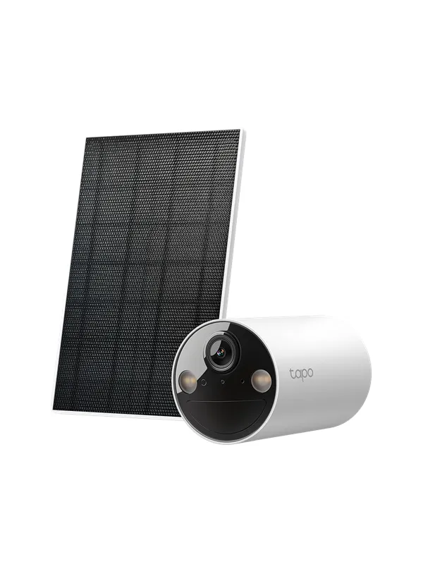 TP-Link Tapo C410 Solcelledrevet sikkerhetskamera, sett
