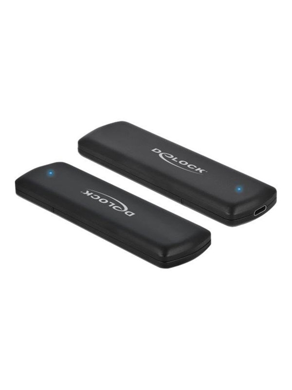 DeLOCK External Enclosure for M.2 NVMe PCIe SSD with USB Type-C Female - Tool Free