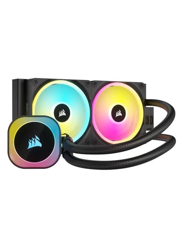 Corsair iCUE LINK H100i RGB - Black - CPU Vannkjøling - Max 37 dBA