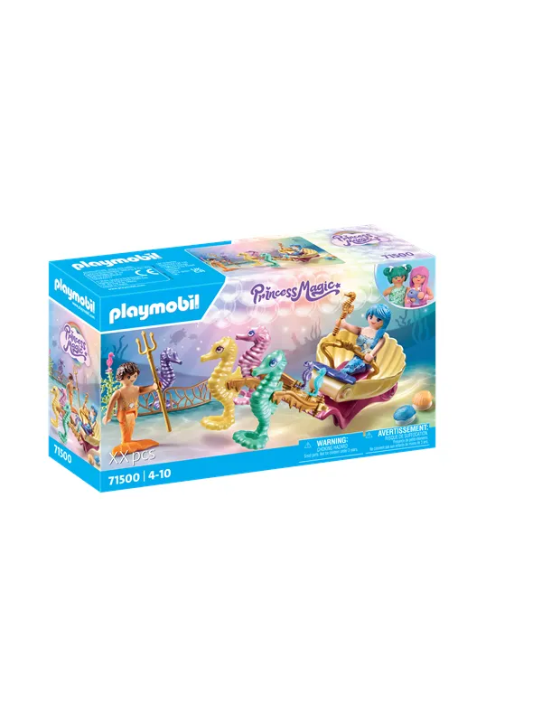 Playmobil Fantasi & Magi - Havfrue sjøhestkjerre